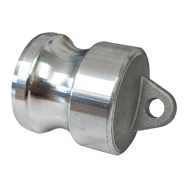 Part DP Camlock aluminium coupler – male dust plug