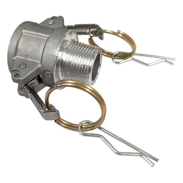 Part B Camlock aluminium – female coupler/male BSP
